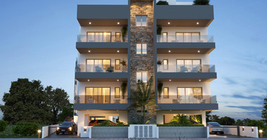 For sale One Bedroom Apartment with common roof garden & pool in Omonoia