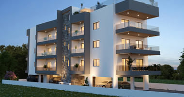 For sale One Bedroom Apartment with common roof garden & pool in Omonoia