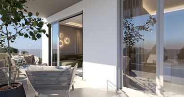 For sale One Bedroom Apartment with common roof garden & pool in Omonoia