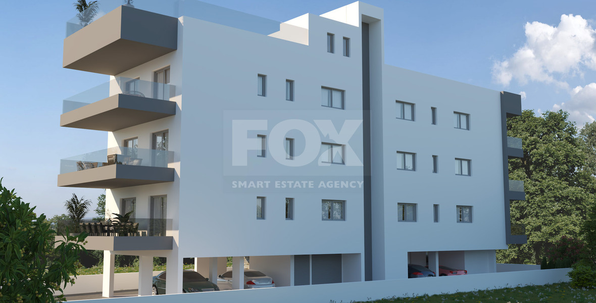 For sale One Bedroom Apartment with common roof garden & pool in Omonoia