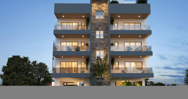 For sale One Bedroom Apartment with common roof garden & pool in Omonoia