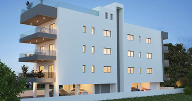 For sale One Bedroom Apartment with common roof garden & pool in Omonoia