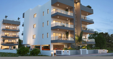 For sale One Bedroom Apartment with common roof garden & pool in Omonoia