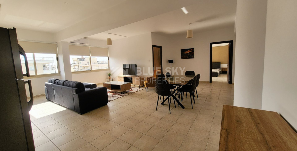 Bright & Spacious Two-Bedroom Apartment for rent in Miltonos Street, Agios Spyridonas area of Limassol