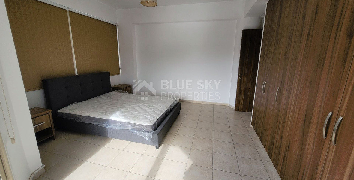 Bright & Spacious Two-Bedroom Apartment for rent in Miltonos Street, Agios Spyridonas area of Limassol