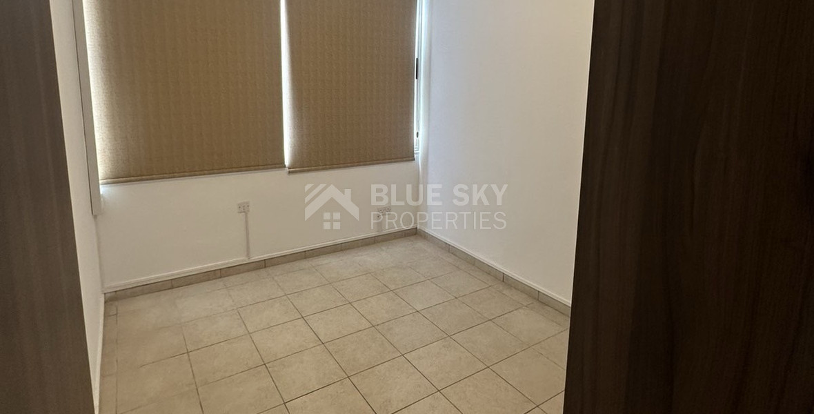 Bright & Spacious Two-Bedroom Apartment for rent in Miltonos Street, Agios Spyridonas area of Limassol