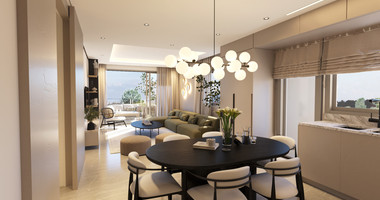 For sale Two Bedroom Apartment with common roof garden & pool in Omonoia