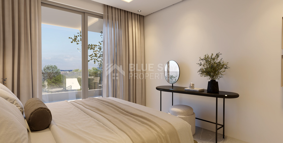 For sale Two Bedroom Apartment with common roof garden & pool in Omonoia