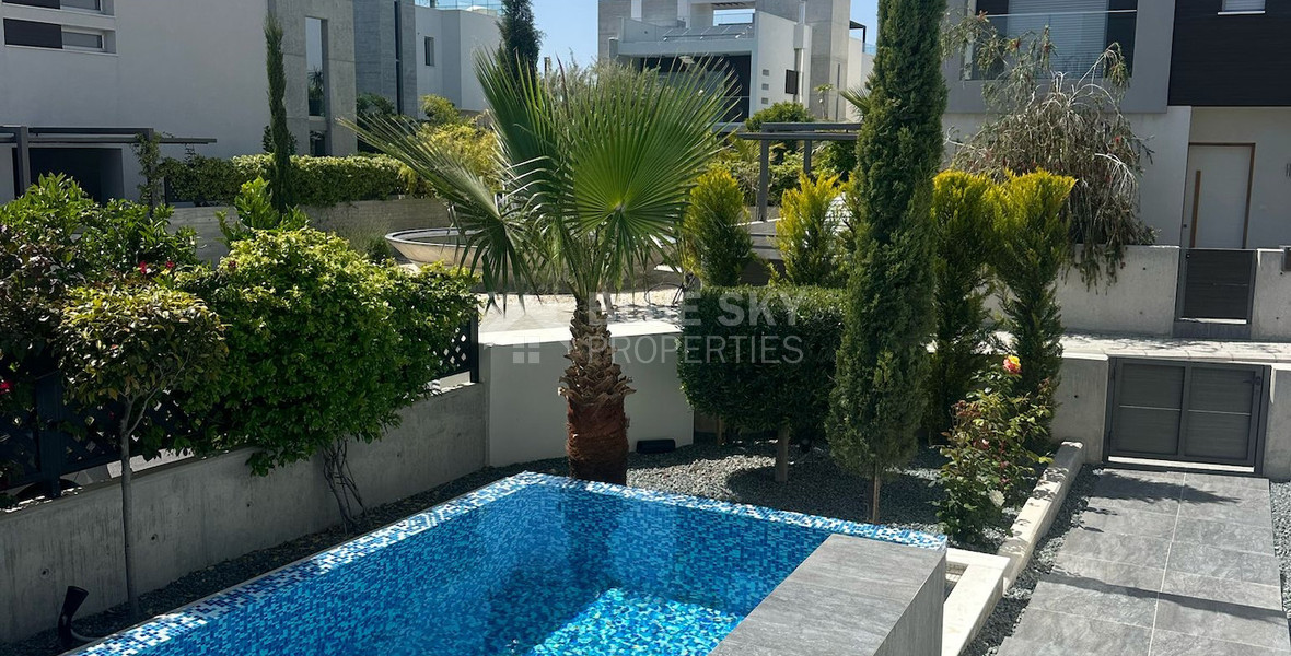 Luxirious Sea Front Villa in Geroskipou Salacia Beach Residence