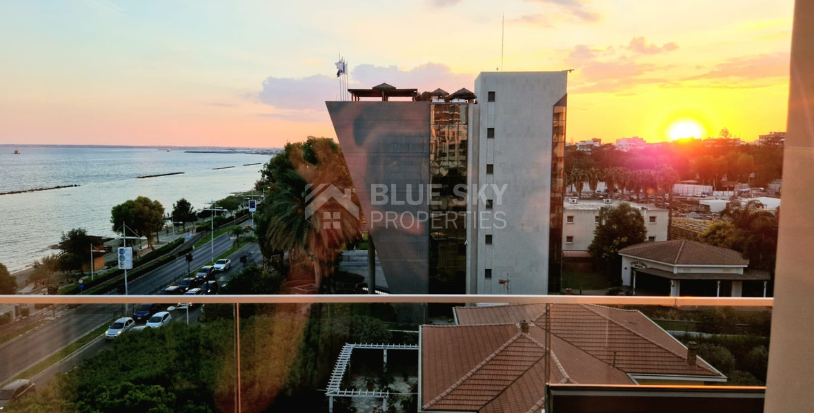 For Rent Modern Two-Bedroom Apartment with Panoramic Sea Views – Neapoli, Limassol