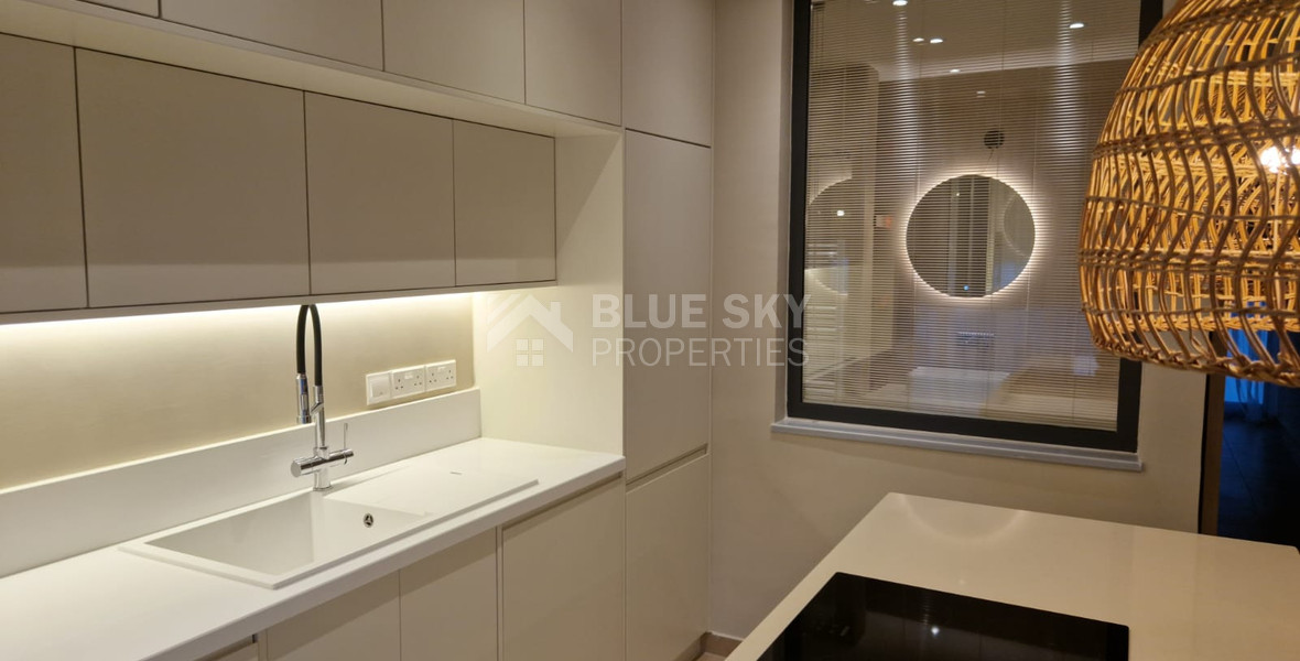 For Rent Modern Two-Bedroom Apartment with Panoramic Sea Views – Neapoli, Limassol