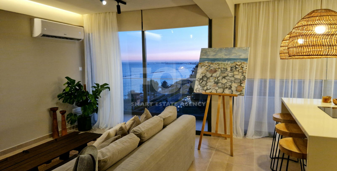 For Rent Modern Two-Bedroom Apartment with Panoramic Sea Views – Neapoli, Limassol