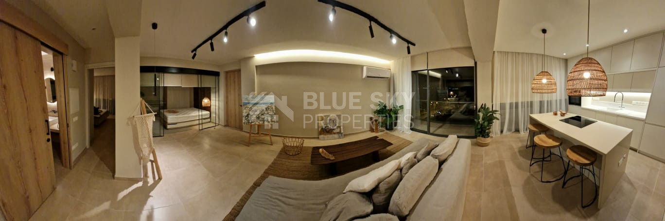 For Rent Modern Two-Bedroom Apartment with Panoramic Sea Views – Neapoli, Limassol