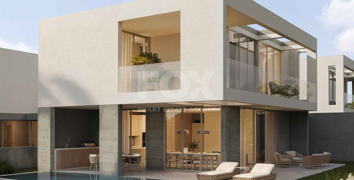 Exclusive three Bedroom Villas for Sale in Geroskipou, Paphos – Private Pool & Modern Energy Features
