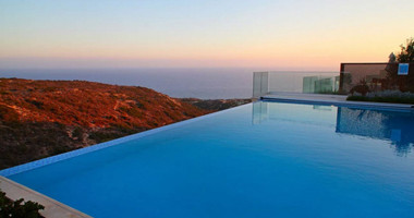Luxury five Bedroom Mediterranean Sea View Villa with Infinity Pool and Jacuzzi, in Aphrodite HIlls for sale