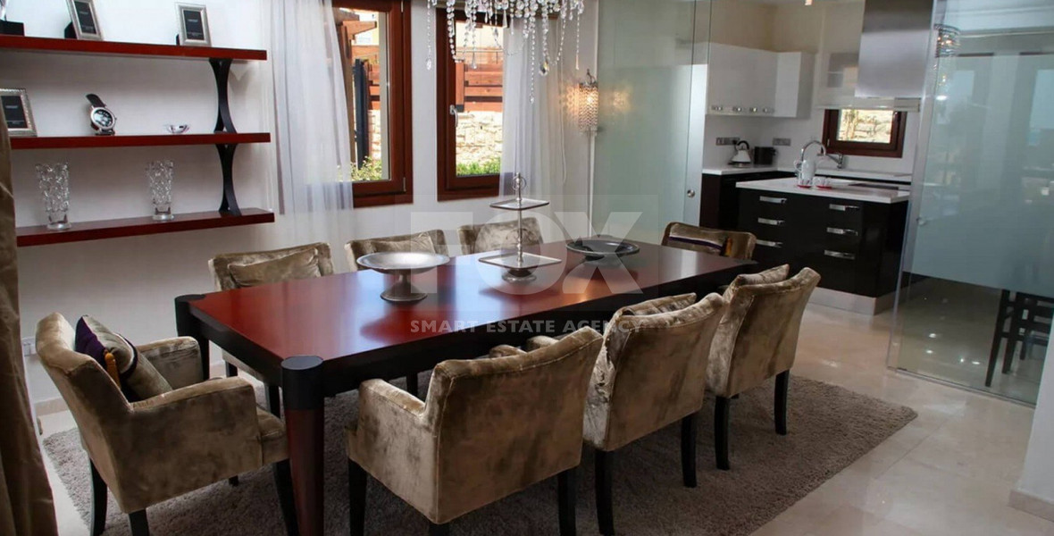 Luxury five Bedroom Mediterranean Sea View Villa with Infinity Pool and Jacuzzi, in Aphrodite HIlls for sale