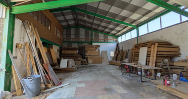 For Rent Spacious Ground Floor Warehouse in Agia Varvara Pafou