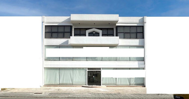 Showroom with Mezzanine & Extensive Parking on a Prime Commercial Road in Limassol
