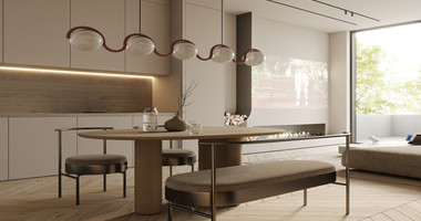 Contemporary Three Bedroom Forest Villa in Moniatis | Gated Community with Mountain Views