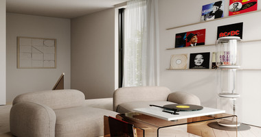 Contemporary Three Bedroom Forest Villa in Moniatis | Gated Community with Mountain Views