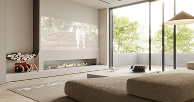 Contemporary Three Bedroom Forest Villa in Moniatis | Gated Community with Mountain Views