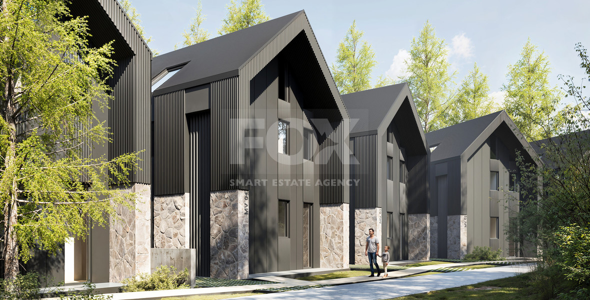 Contemporary Three Bedroom Forest Villa in Moniatis | Gated Community with Mountain Views