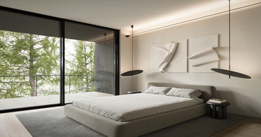 Contemporary Three Bedroom Forest Villa in Moniatis | Gated Community with Mountain Views