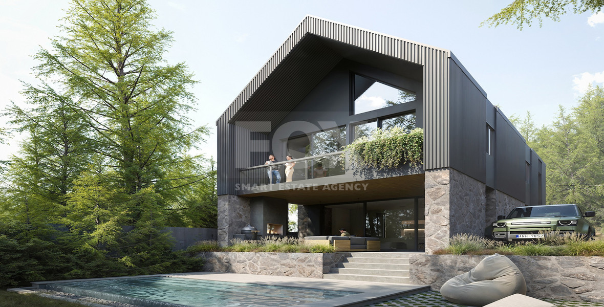 Contemporary Three Bedroom Forest Villa in Moniatis | Gated Community with Mountain Views