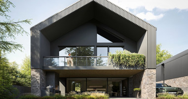 Contemporary Three Bedroom Forest Villa in Moniatis | Gated Community with Mountain Views