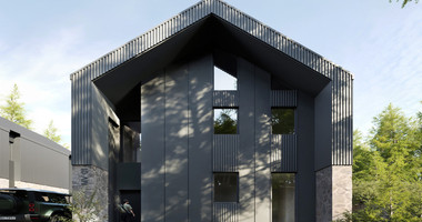 Contemporary Three Bedroom Forest Villa in Moniatis | Gated Community with Mountain Views