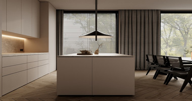 Contemporary Three Bedroom Forest Villa in Moniatis | Gated Community with Mountain Views