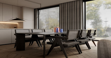 Contemporary Three Bedroom Forest Villa in Moniatis | Gated Community with Mountain Views