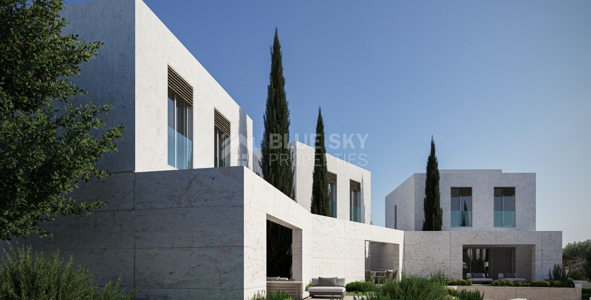 Exclusive Gated two bedroom semi detached Villas with Private Swimming poll in Geroskipou