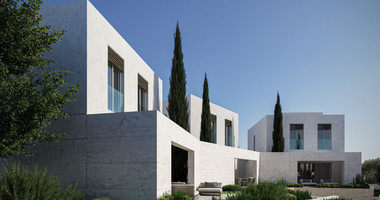 Exclusive Gated two bedroom semi detached Villas with Private Swimming poll in Geroskipou