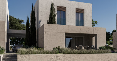 Exclusive Gated two bedroom semi detached Villas with Private Swimming poll in Geroskipou