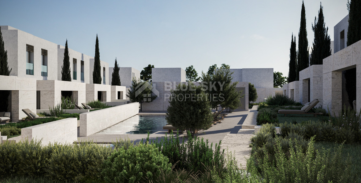 Exclusive Gated two bedroom semi detached Villas with Private Swimming poll in Geroskipou