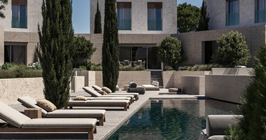 Exclusive Gated two bedroom semi detached Villas with Private Swimming poll in Geroskipou