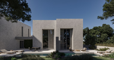 Exclusive Gated two bedroom semi detached Villas with Private Swimming poll in Geroskipou