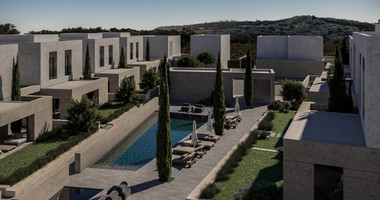 Exclusive Gated two bedroom semi detached Villas with Private Swimming poll in Geroskipou