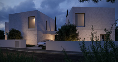 Exclusive Gated two bedroom semi detached Villas with Private swimming pool in Geroskipou , Paphos