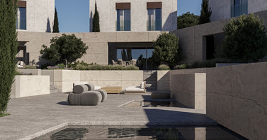 Exclusive Gated two bedroom semi detached Villas with Private swimming pool in Geroskipou , Paphos