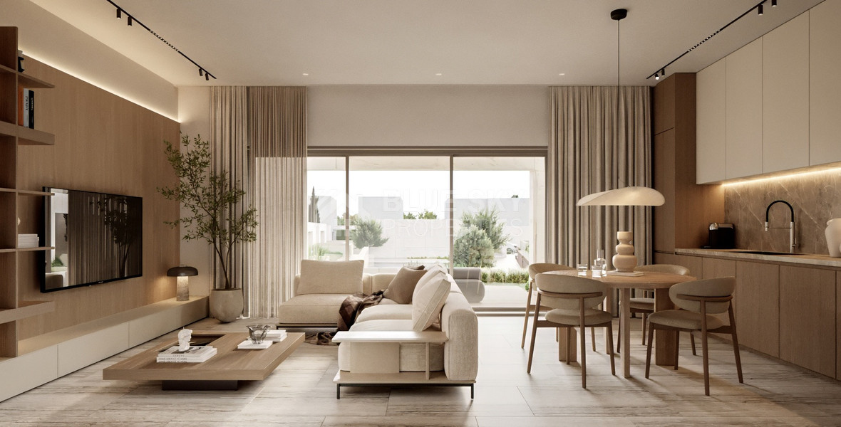Exclusive Gated two bedroom semi detached Villas with Private swimming pool in Geroskipou , Paphos