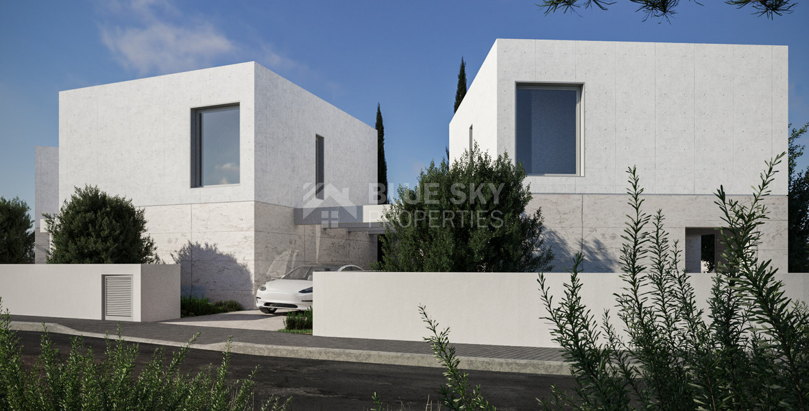 Exclusive Paphos Semi-Detached two bedroom Villas with Panoramic Coastal Views