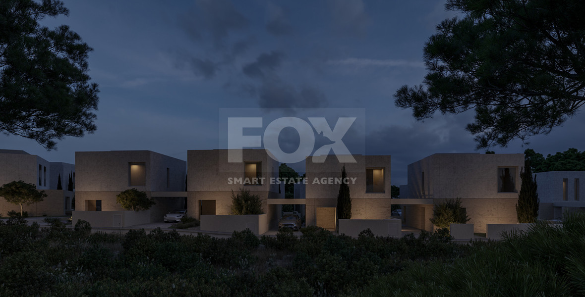 Exclusive Paphos Semi-Detached two bedroom Villas with Panoramic Coastal Views