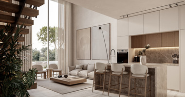 Exclusive Paphos Semi-Detached two bedroom Villas with Panoramic Coastal Views