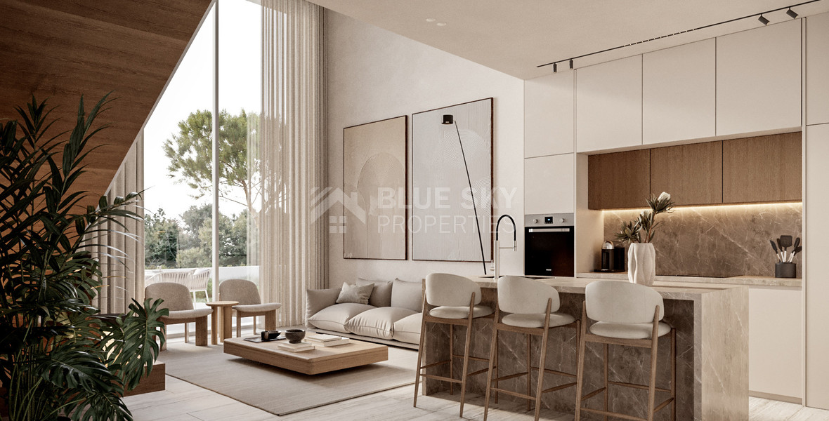 Two bedroom semi detached villa in Geroskipou area for sale