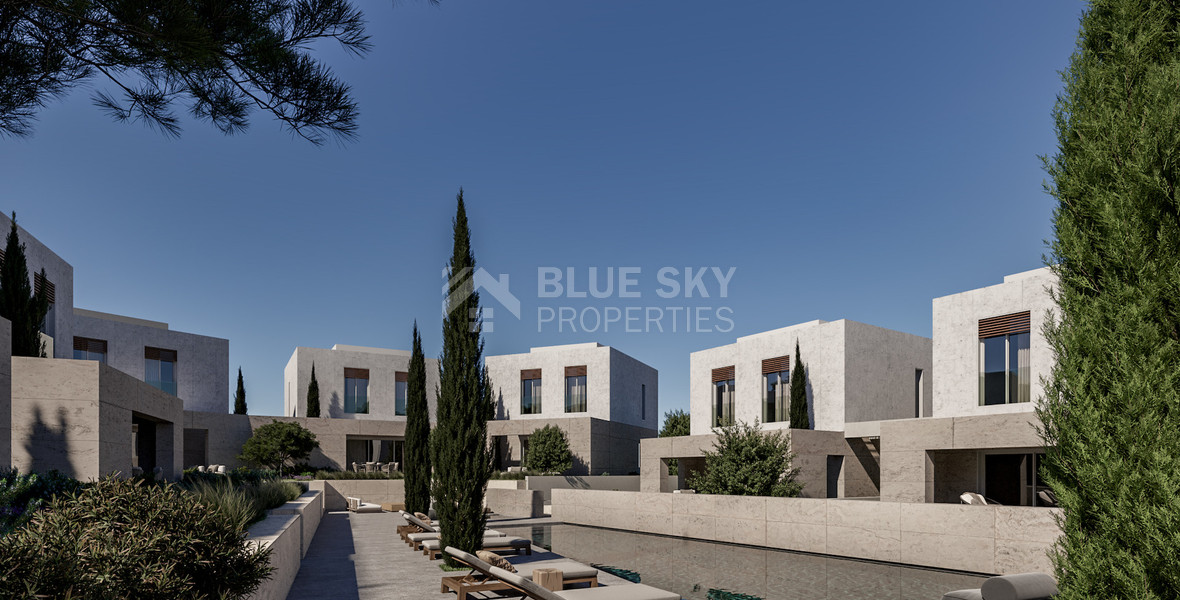 Two bedroom semi detached villa in Geroskipou area for sale