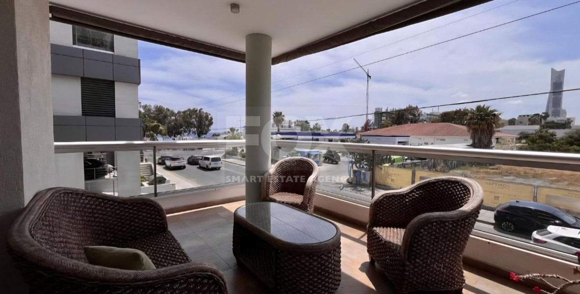 Beachfront 2-Bedroom Apartment for Rent – Limassol