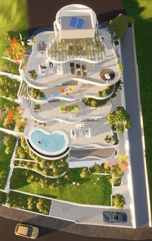 Ultra-luxury 7-level Villa with private spa & gym at the Summit of Agios Athanasios – Limassol