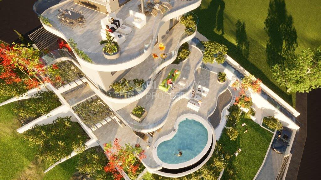 Ultra-luxury 7-level Villa with private spa & gym at the Summit of Agios Athanasios – Limassol